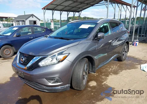 2015 Nissan Murano Platinum из США, поврежденный, VIN 5N1AZ2MH2FN280940